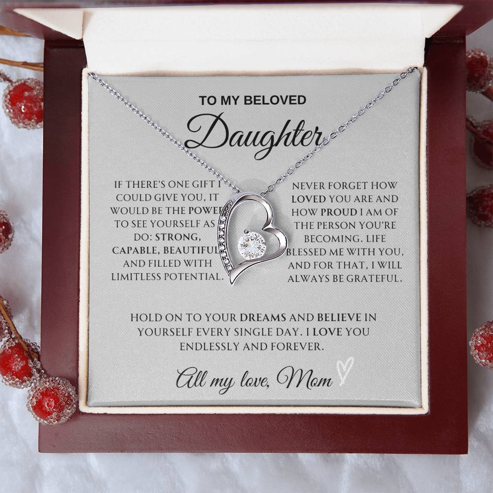 Daughter Gift from Mom – Meaningful Necklace to Show Your Love