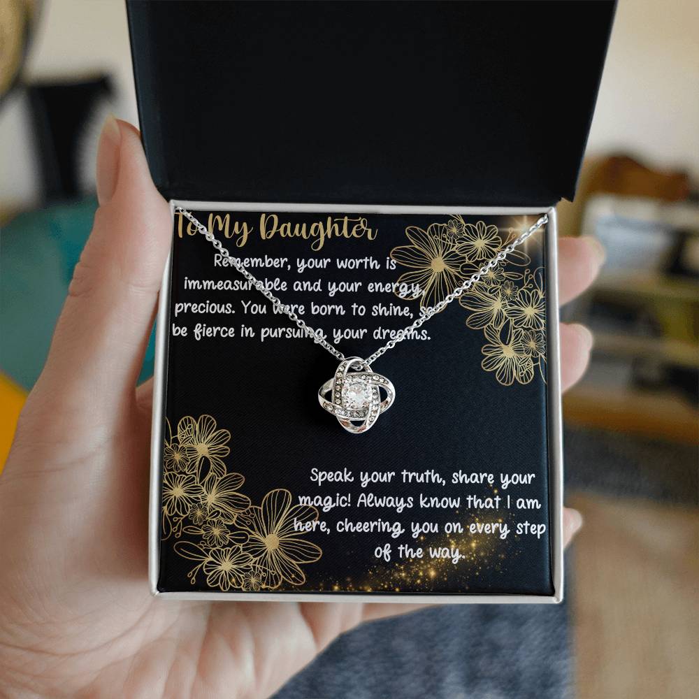 Daughter Gift Necklace – Perfect for Sharing Love and Encouragement