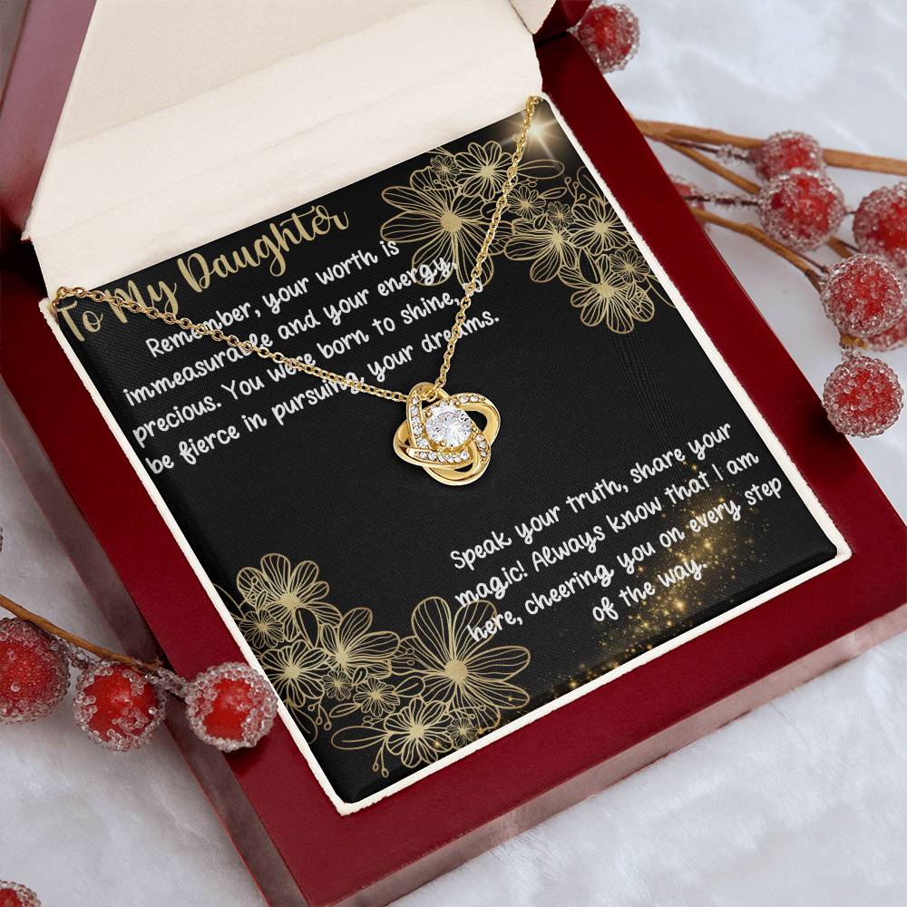 Daughter Gift Necklace – Perfect for Sharing Love and Encouragement