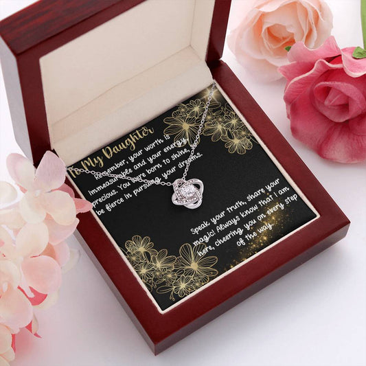 Daughter Gift Necklace – Perfect for Sharing Love and Encouragement