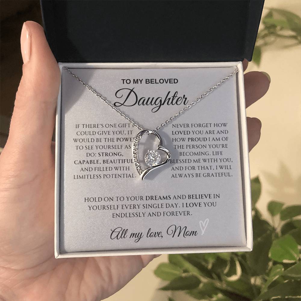 Daughter Gift from Mom – Meaningful Necklace to Show Your Love