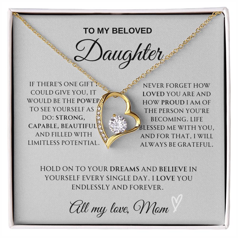 Daughter Gift from Mom – Meaningful Necklace to Show Your Love