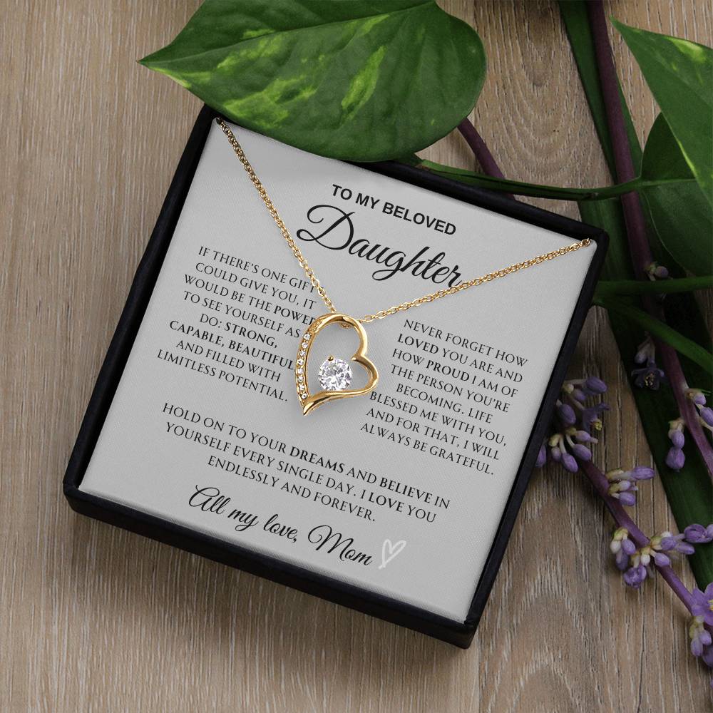 Daughter Gift from Mom – Meaningful Necklace to Show Your Love