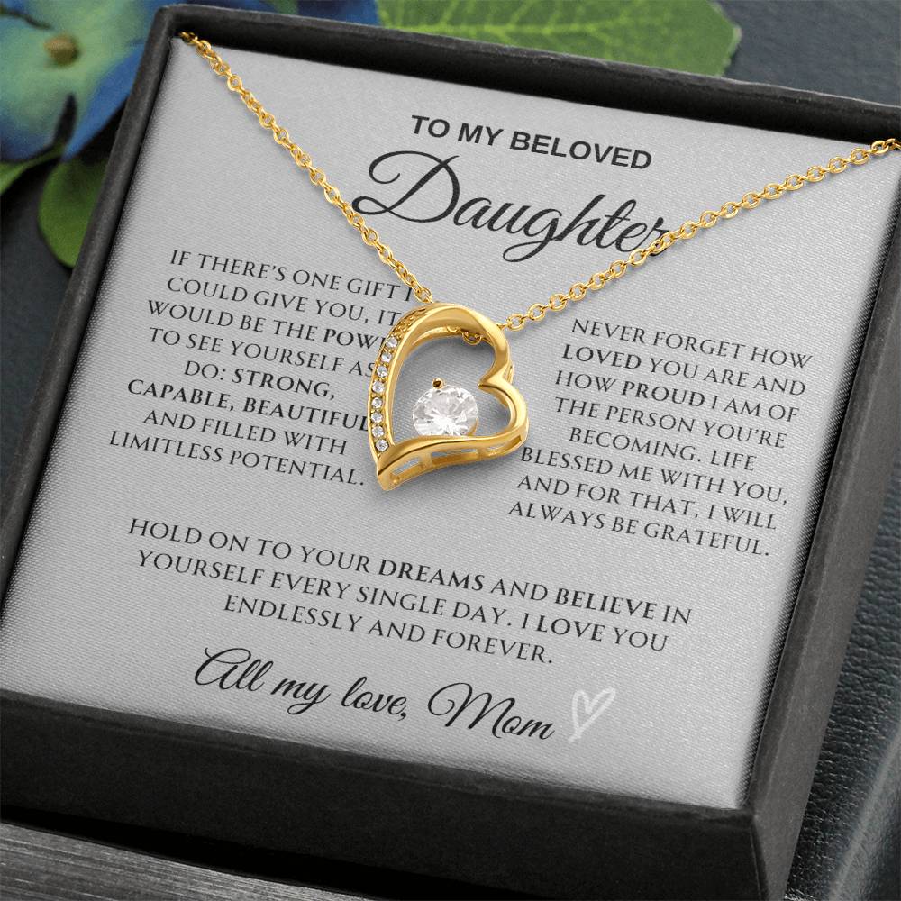 Daughter Gift from Mom – Meaningful Necklace to Show Your Love